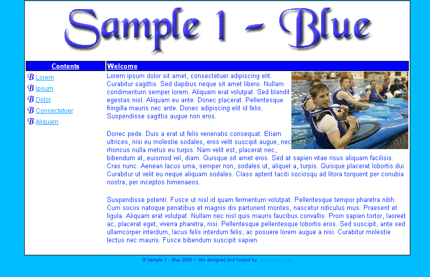 Sample1 - Blue