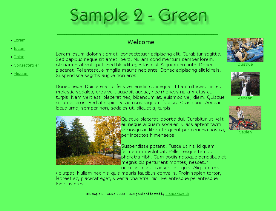 Sample2 - Green